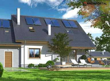 Wizualizacja domu jednorodzinnego Ajaks 2