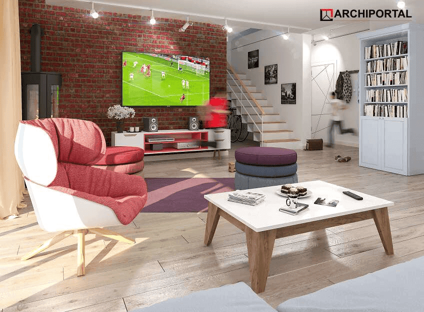 Wizualizacja domu jednorodzinnego Ajaks Bis