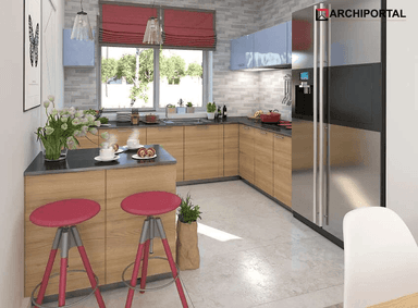 Wizualizacja domu jednorodzinnego Ajaks Bis G2