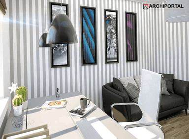 Wizualizacja domu jednorodzinnego Ajaks Bis G2