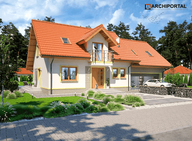 Wizualizacja domu jednorodzinnego Ajaks Bis G2