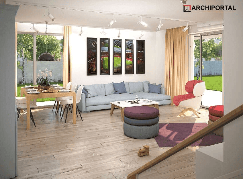 Wizualizacja domu jednorodzinnego Ajaks Bis G2