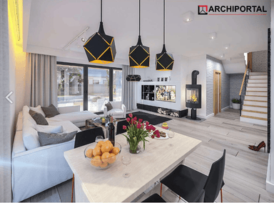 Wizualizacja domu jednorodzinnego Ajaks Max