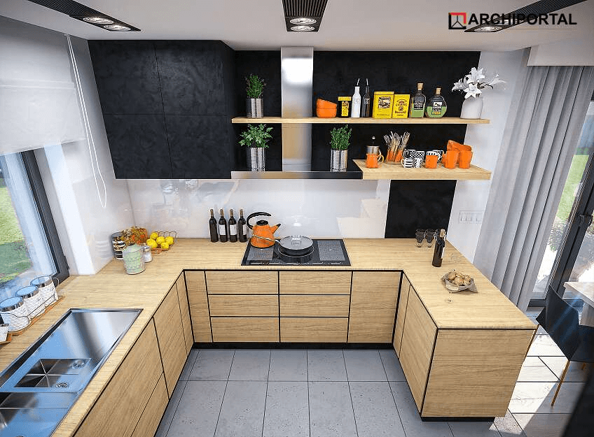 Wizualizacja domu jednorodzinnego Ajaks Maks G2