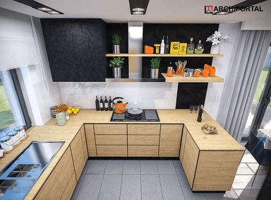 Wizualizacja domu jednorodzinnego Ajaks Maks G2