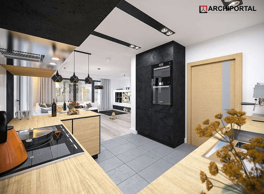 Wizualizacja domu jednorodzinnego Ajaks Maks G2