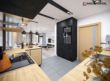 Wizualizacja domu jednorodzinnego Ajaks Maks G2