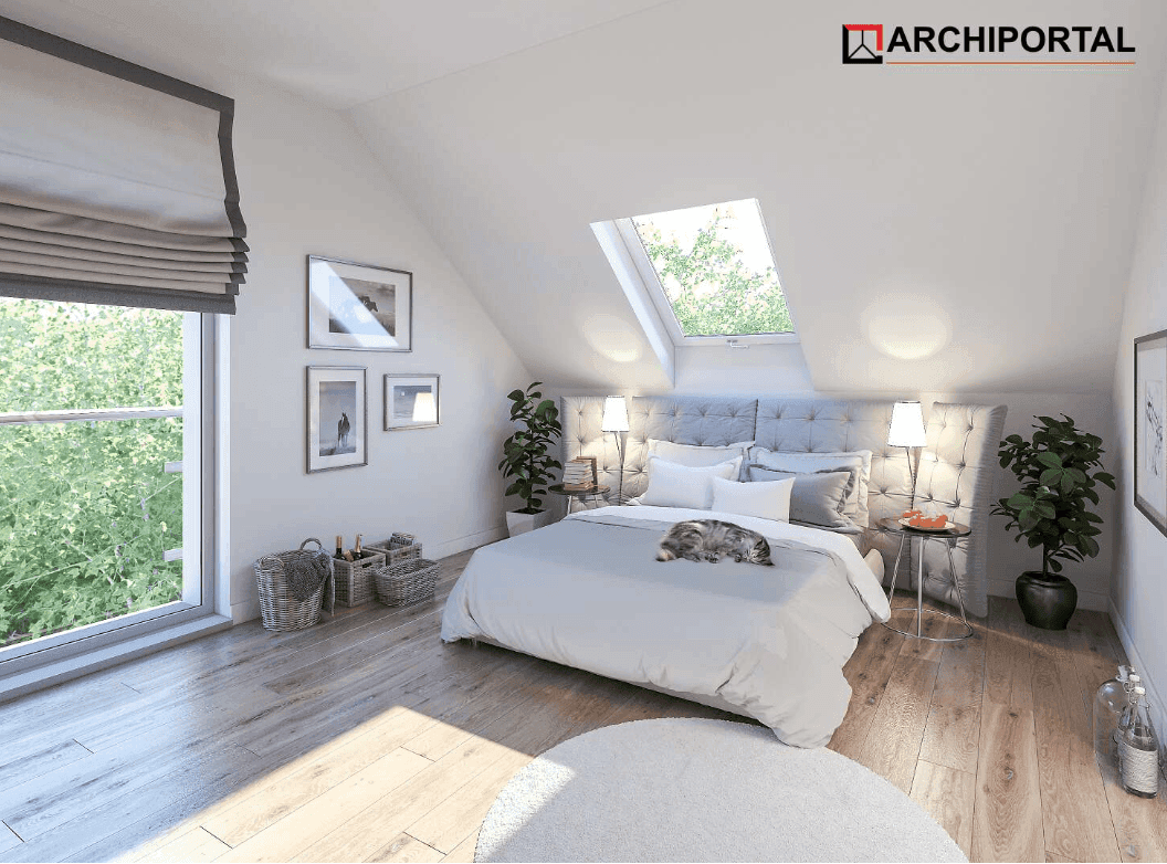 Wizualizacja domu jednorodzinnego Ajaks Modern