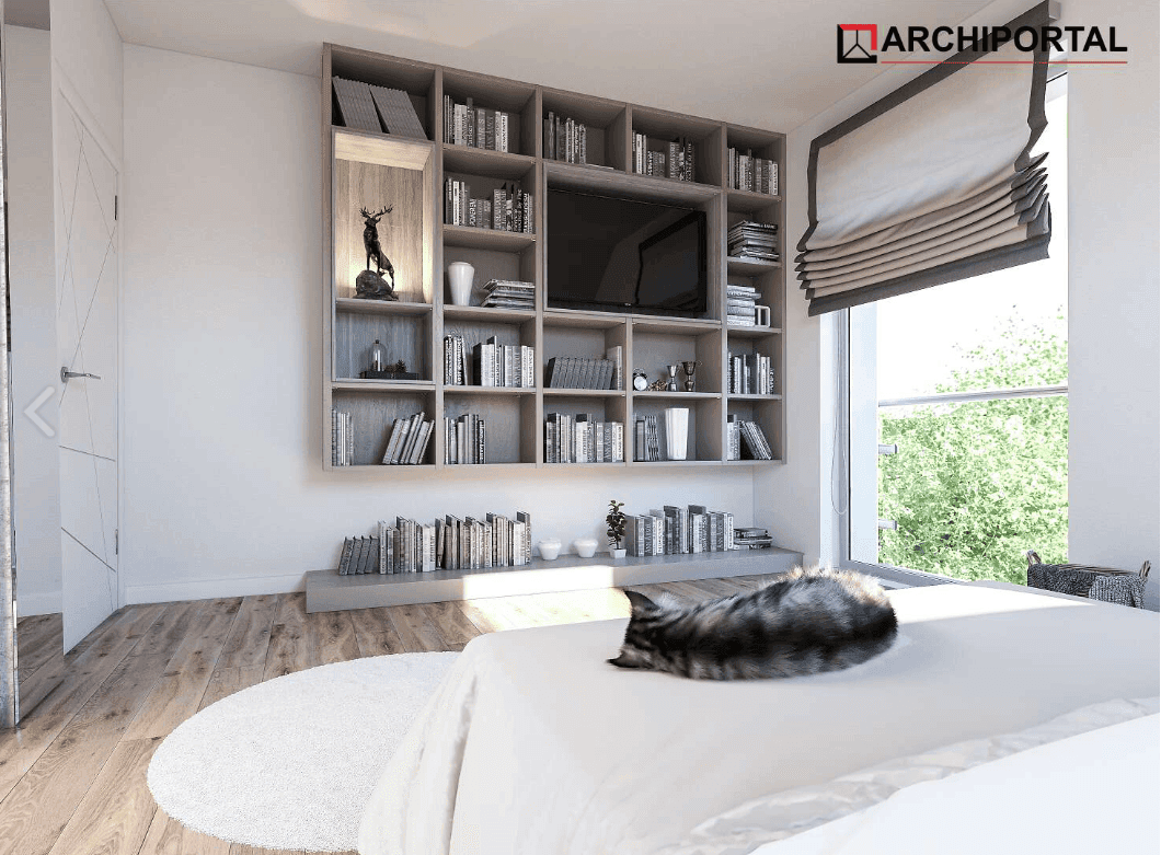 Wizualizacja domu jednorodzinnego Ajaks Modern