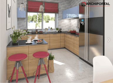 Wizualizacja domu jednorodzinnego Ajaks Modern