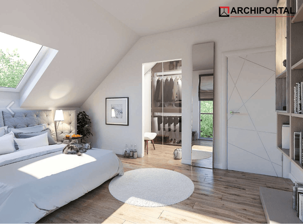 Wizualizacja domu jednorodzinnego Ajaks Modern