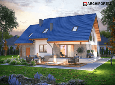 Wizualizacja domu jednorodzinnego Ajaks Modern