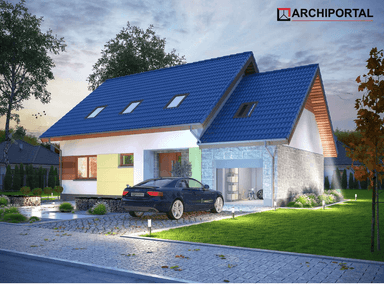 Wizualizacja domu jednorodzinnego Ajaks Modern