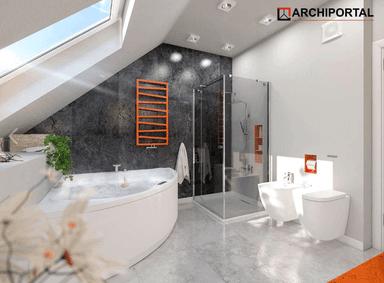 Wizualizacja domu jednorodzinnego Ajaks Modern