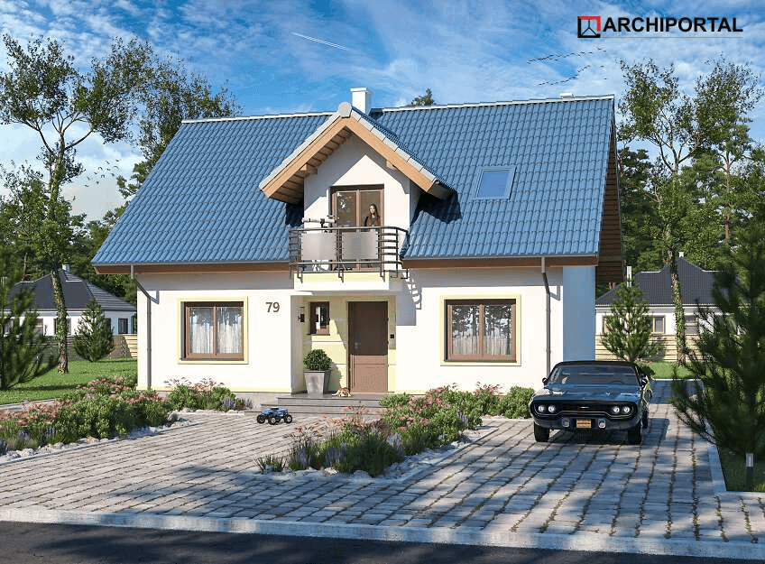 Wizualizacja domu jednorodzinnego Amant