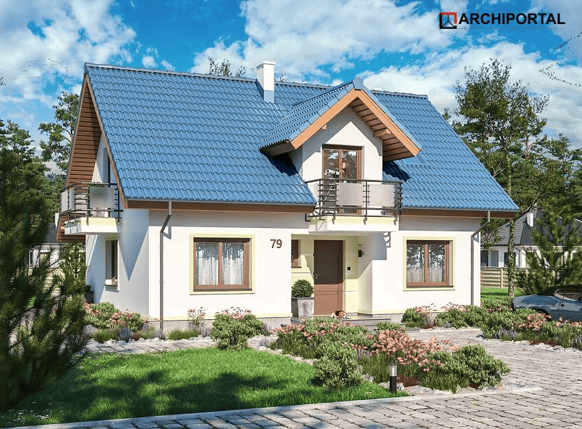 Wizualizacja domu jednorodzinnego Amant