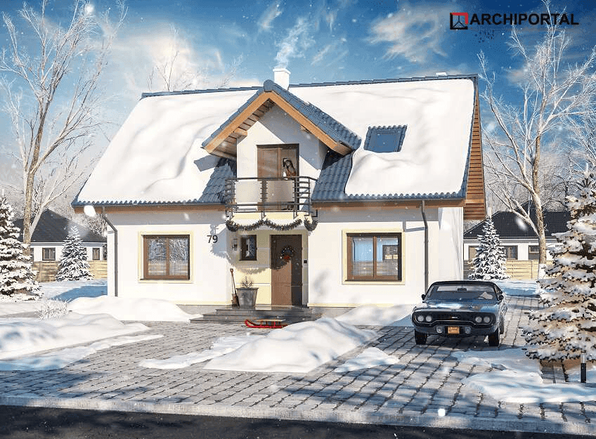 Wizualizacja domu jednorodzinnego Amant