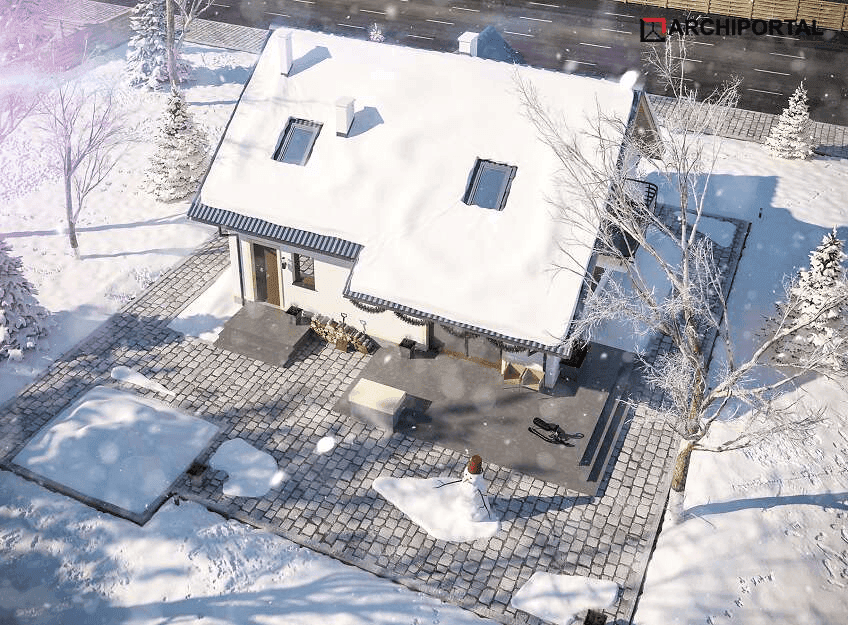 Wizualizacja domu jednorodzinnego Amant