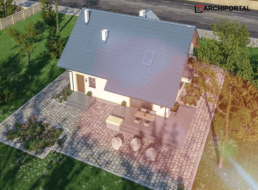 Wizualizacja domu jednorodzinnego Amant