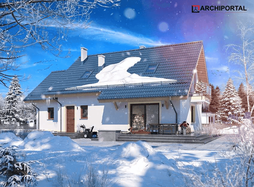 Wizualizacja domu jednorodzinnego Amant II