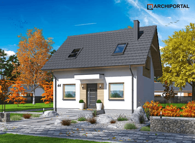 Wizualizacja domu jednorodzinnego Amigo