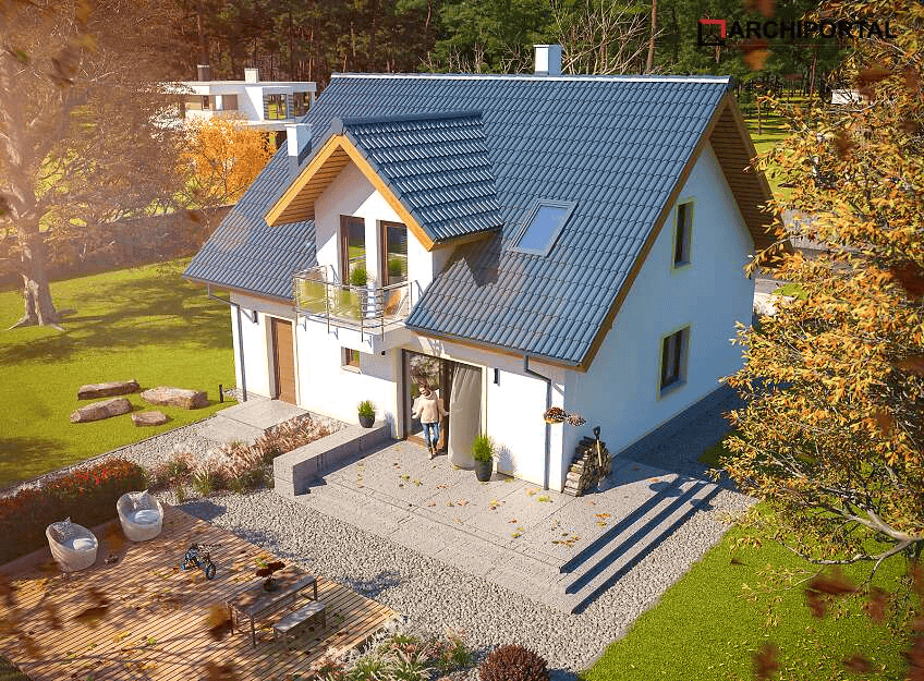 Wizualizacja domu jednorodzinnego Apollo