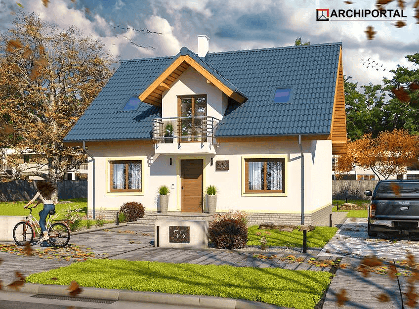 Wizualizacja domu jednorodzinnego Apollo