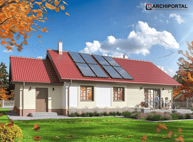 Wizualizacja domu jednorodzinnego Bella II