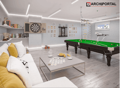 Wizualizacja domu jednorodzinnego Emilian