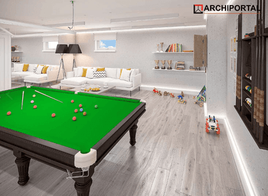 Wizualizacja domu jednorodzinnego Emilian