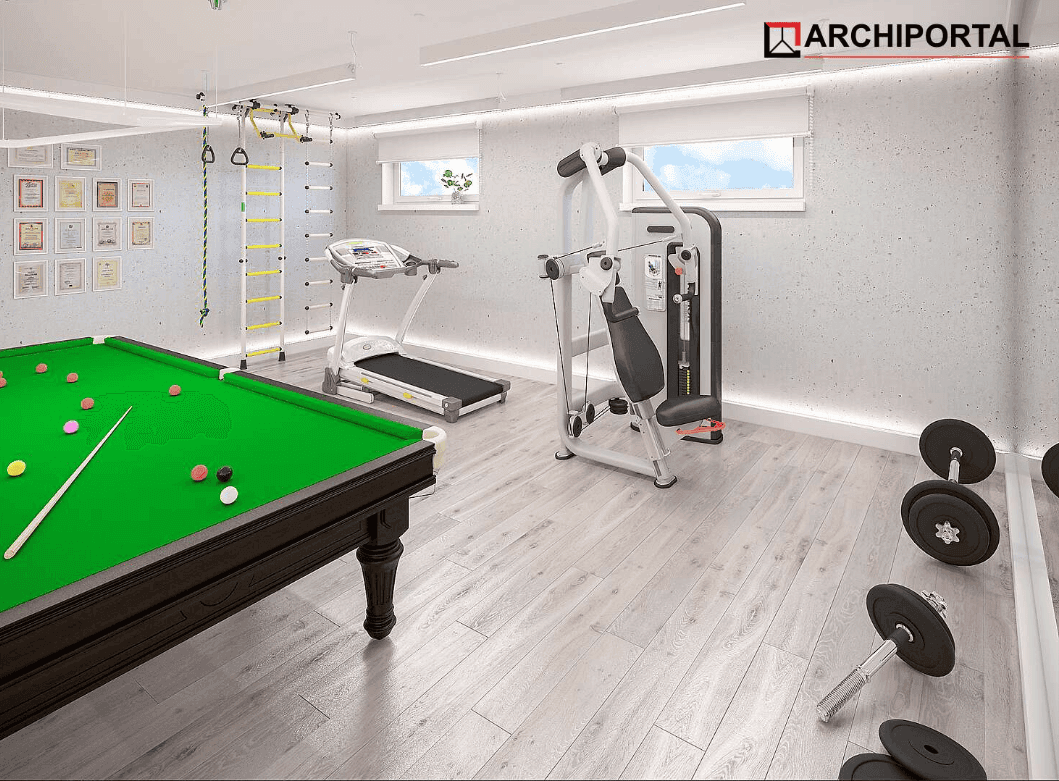 Wizualizacja domu jednorodzinnego Emilian