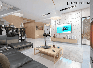 Wizualizacja domu jednorodzinnego Emilian