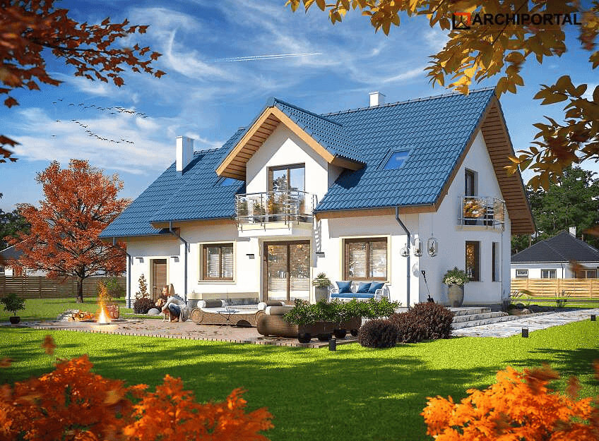 Wizualizacja domu jednorodzinnego Izadora