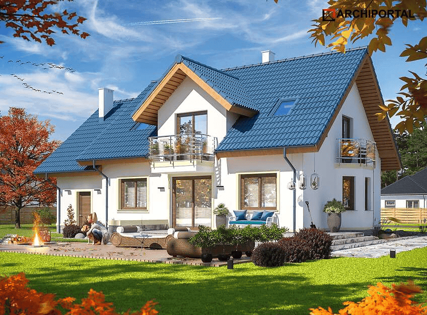 Wizualizacja domu jednorodzinnego Izadora