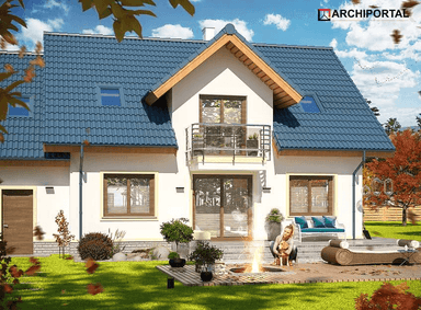 Wizualizacja domu jednorodzinnego Izadora