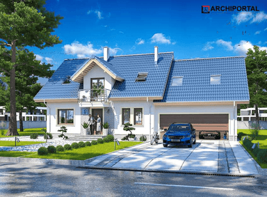 Wizualizacja domu jednorodzinnego Izadora II