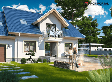 Wizualizacja domu jednorodzinnego Izadora II