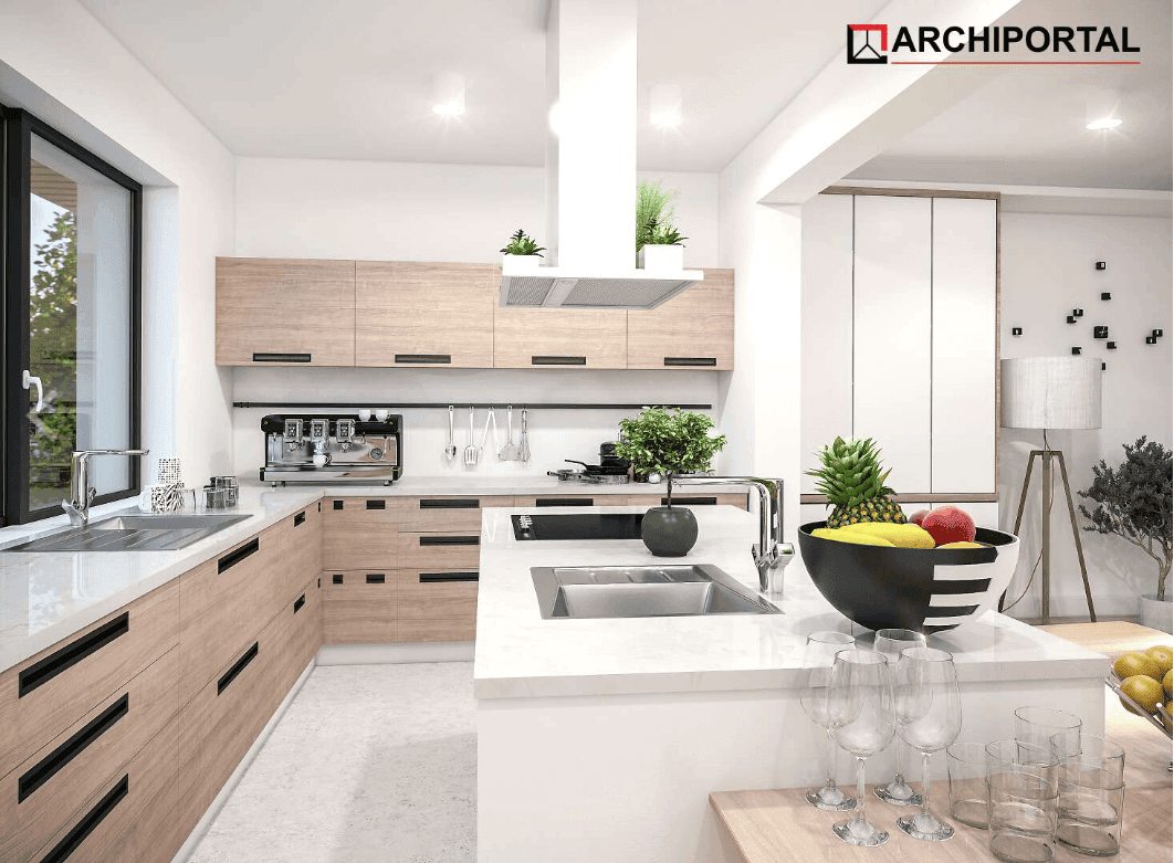 Wizualizacja domu jednorodzinnego Padme 2