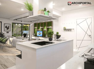 Wizualizacja domu jednorodzinnego Padme 2