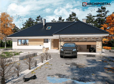 Wizualizacja domu jednorodzinnego Padme 2