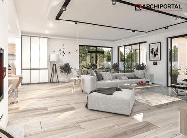 Wizualizacja domu jednorodzinnego Padme 2