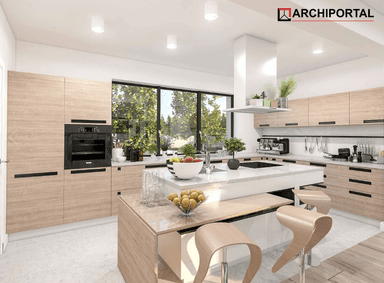 Wizualizacja domu jednorodzinnego Padme 2