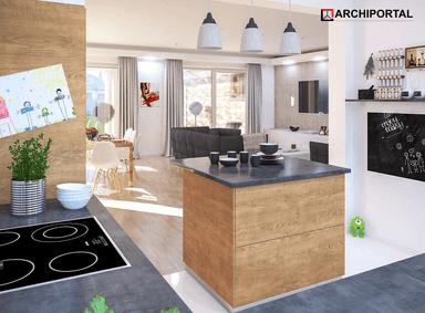 Wizualizacja domu jednorodzinnego Padme