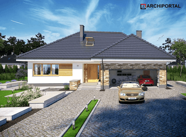 Wizualizacja domu jednorodzinnego Padme