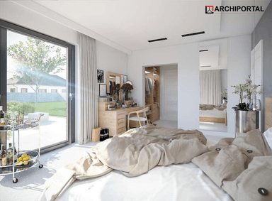 Wizualizacja domu jednorodzinnego Padme 4