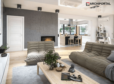 Wizualizacja domu jednorodzinnego Padme 4