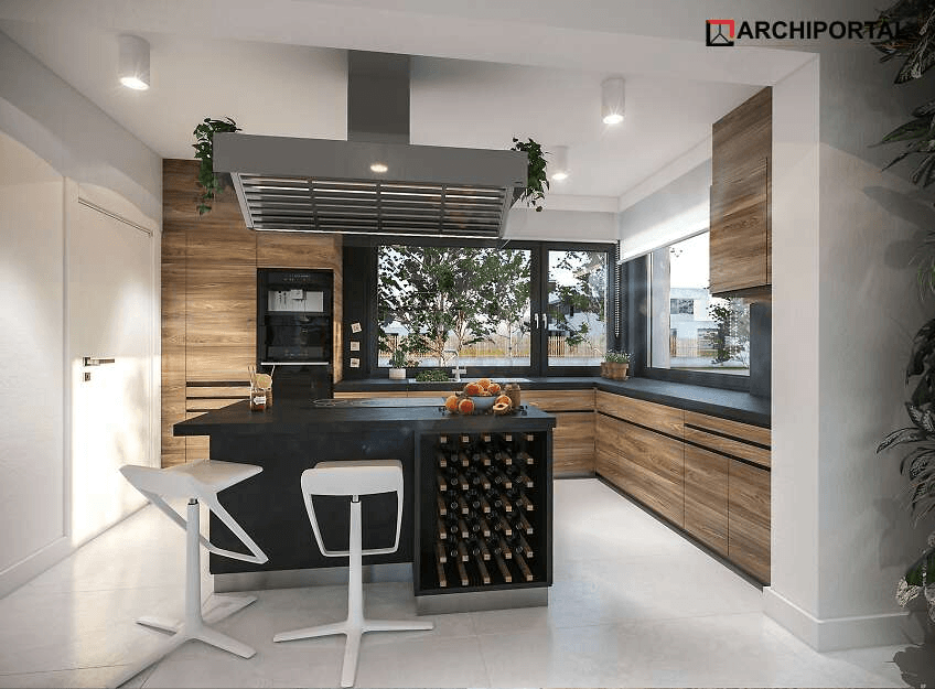 Wizualizacja domu jednorodzinnego Padme 5