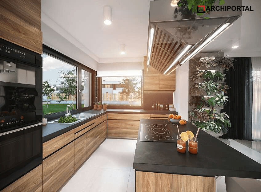 Wizualizacja domu jednorodzinnego Padme 6