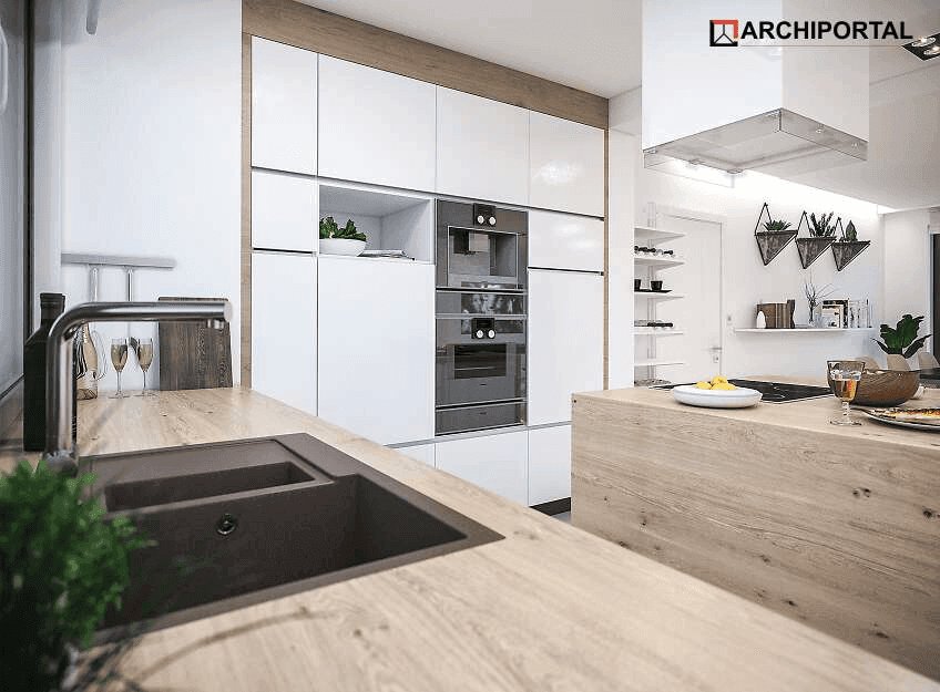 Wizualizacja domu jednorodzinnego Pandora