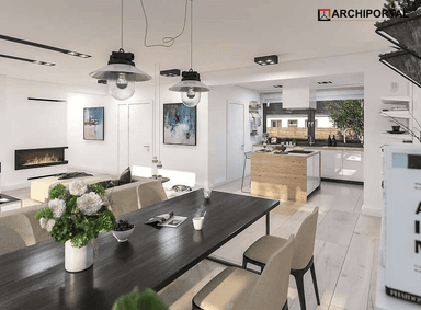 Wizualizacja domu jednorodzinnego Pandora